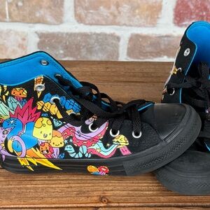 Converse All Star Canvas High Top Sneaker Shoes Unisex Youth Size 1